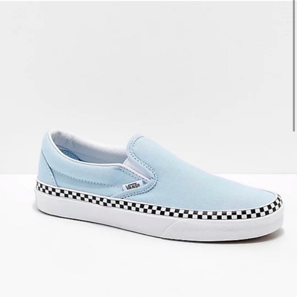 Blue and White Vans - Picture 2 of 5